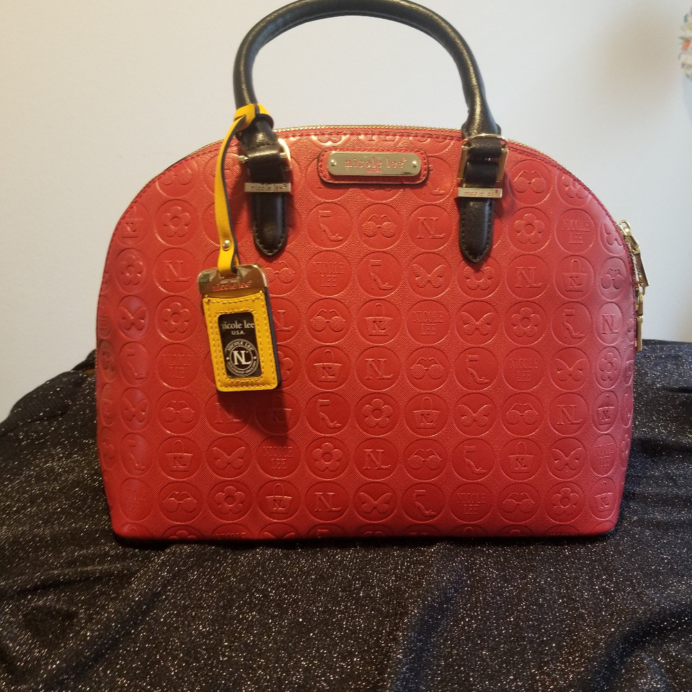 Nichole lee Red Handbag